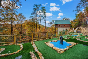 Sharp Dressed Bear is an Amenity Packed 4 Bedroom Cabin with Beautiful Views of The Smoky Mountains!